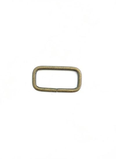 rechte passant brons 30mm