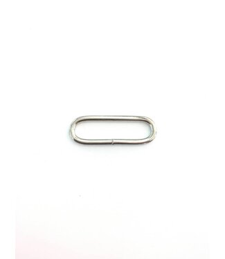 ronde passant zilver 38mm