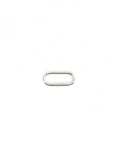 ronde passant zilver 25 mm