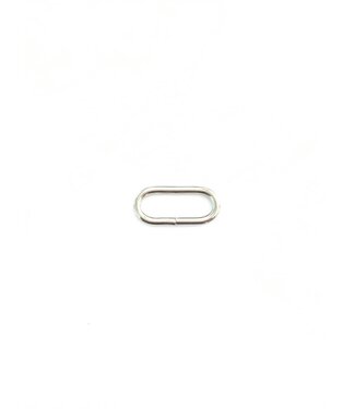 ronde passant zilver 25 mm
