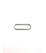 ronde passant zilver 25 mm