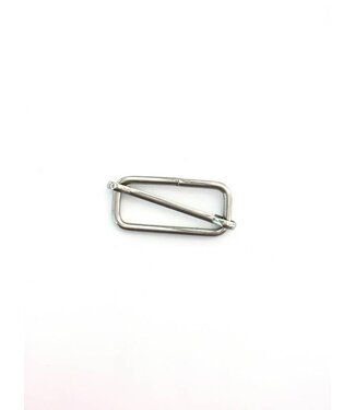 Schuifgesp zilver 32mm