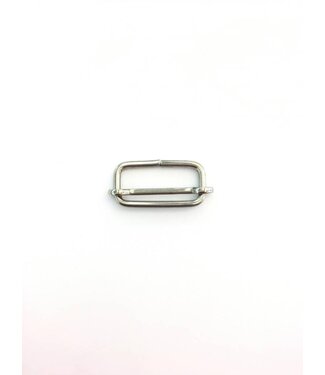 schuifgesp zilver 25 mm