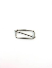 schuifgesp zilver 38mm
