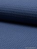 M. denim blue - waffle cotton