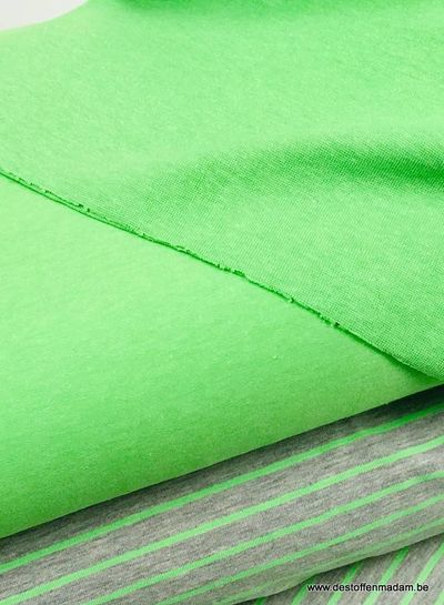 neon groen - tricot