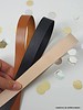 natural leather handles - 19 mm