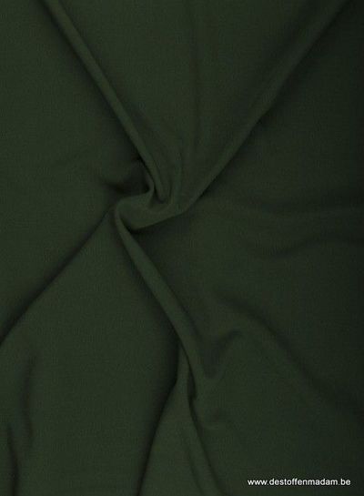 bottle green crepe top quality