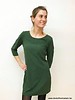 bottle green crepe top quality