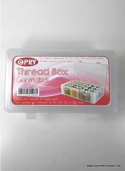 naaigarenbox - 42 klosjes