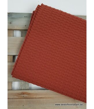 rusty - waffle cotton