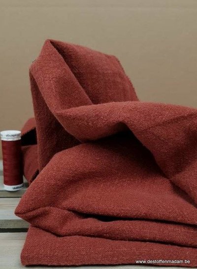 marsala - stonewashed ramie