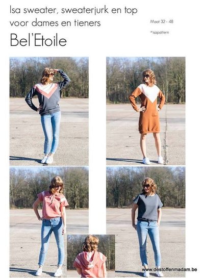 Bel'Etoile Isa sweater, sweaterjurk en top voor dames en tieners