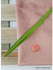 oudroze velvet - deco stof