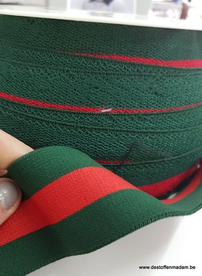 M. terry elastic - green/red