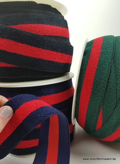 M. terry elastic - green/red