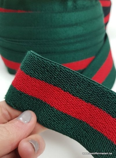 M. terry elastic - green/red