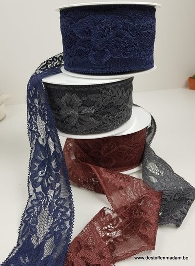 stone non stretch lace - 60 mm