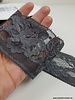 grey non stretch lace - 60 mm