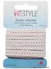 witte super elastiek  - 4,5mm