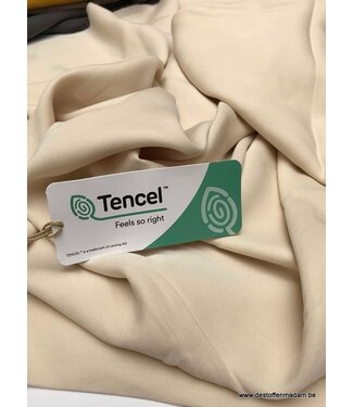 cream - tencel twill
