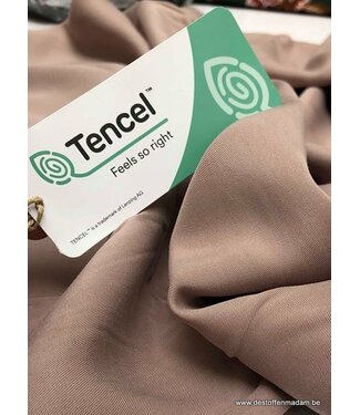 dusty pink - tencel twill