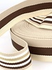 brown bag webbing - double sided