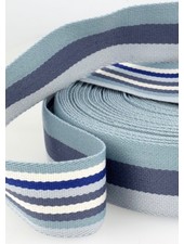 blue bag webbing - double sided