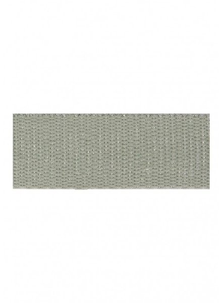 grey silver bag webbing 30 mm