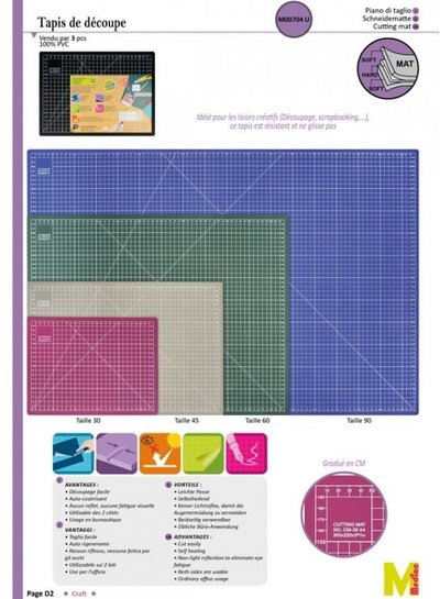 Cutting mat 60 x 90 cm