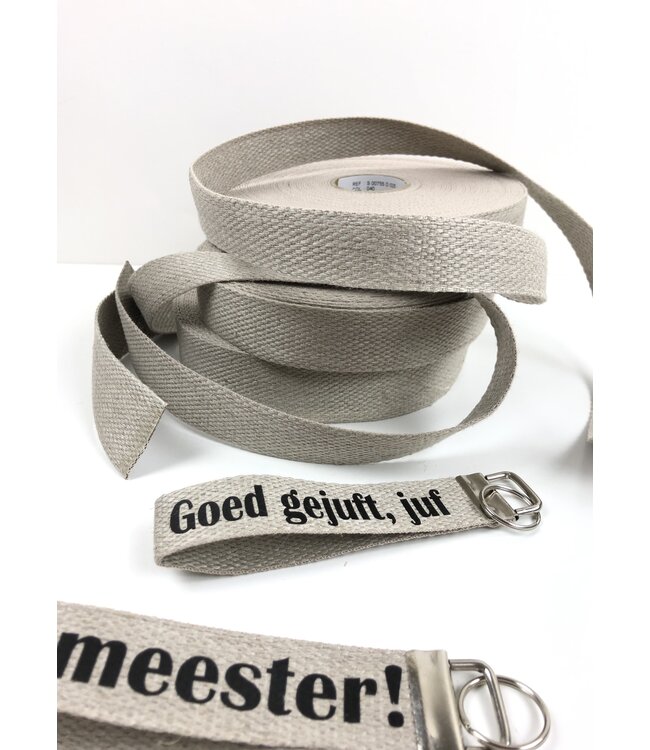 tassenband 100% linnen