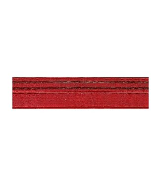 red and gold - underwear elastic 17mm