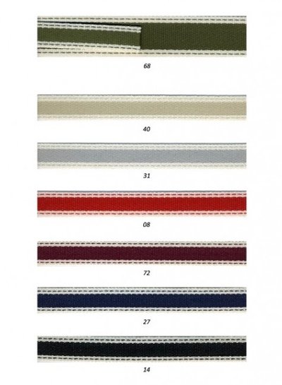 gestikt touwtje 15 mm of 25 mm breed