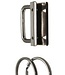 key ring clamp with key ring 30mm per 2 pieces