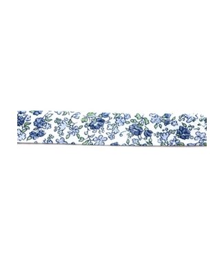 Liberty look - blue green - biais binding