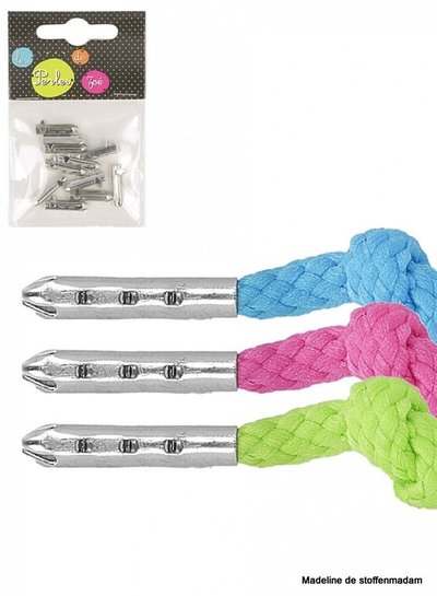 goud veterklem 10 stuks