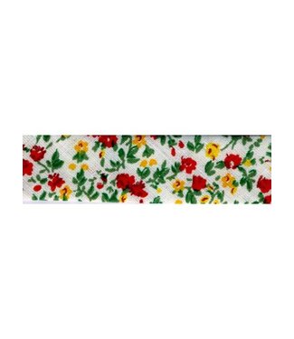 Liberty look - red - biais binding