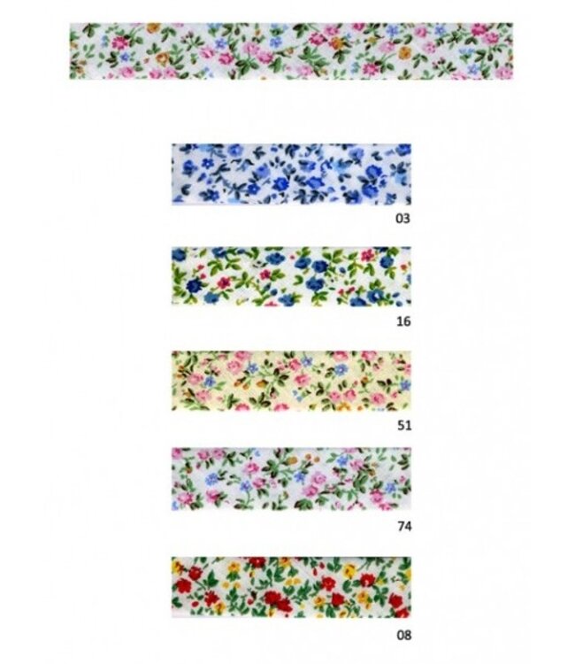 Liberty look - blauw groen hevig - biais