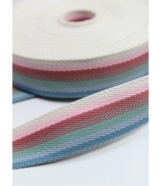rainbow blue bag strap 40 mm