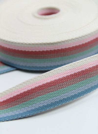 rainbow blue bag strap 40 mm