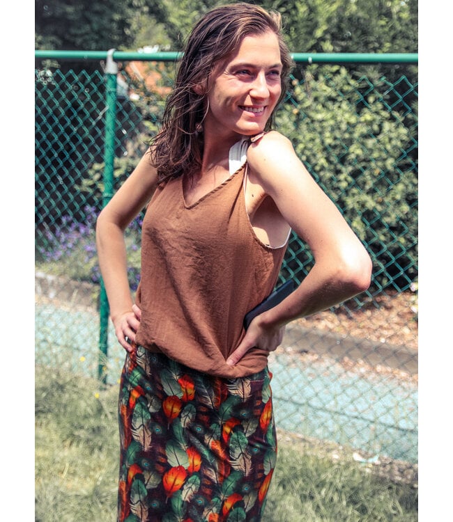Een zomerse Capri top en maxi rok