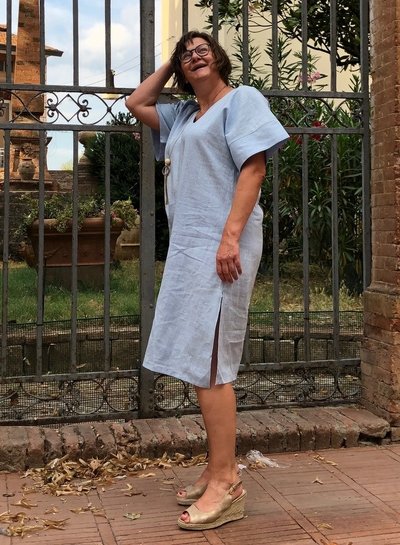 Een ramie Bali jurk!