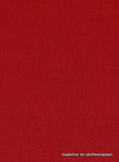 M. red solid cotton