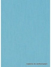 solid cotton aquablue