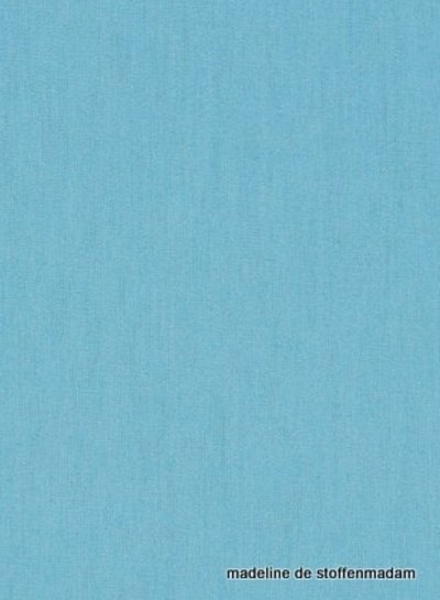 solid cotton aquablue