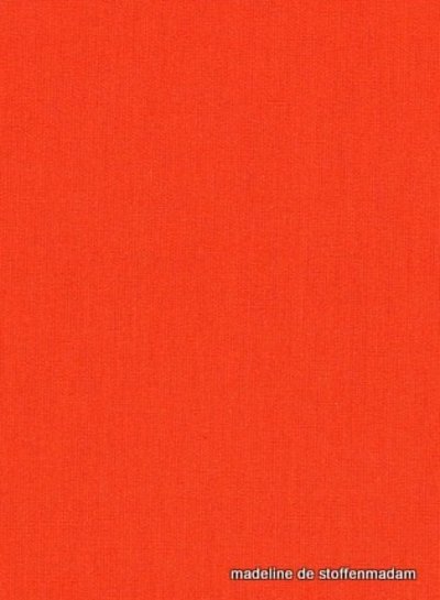 lichtoranje effen katoen