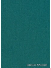 solid cotton petrol green