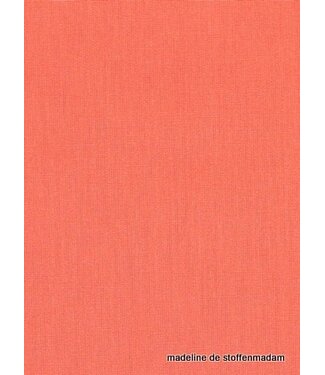 solid cotton coral