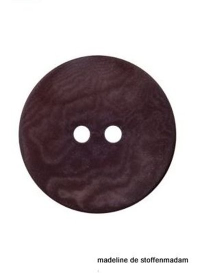 15mm ecologic coloured button brown