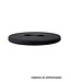 18mm button recycled plastic black